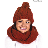 AY 2911 Cowl and Beanie